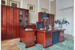 Angolare per scrivania classica double face 100 cm PRESTIGE