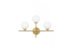 Applique a parete ottone 3 bocce MARSIADA TRIO NEO