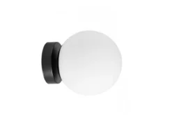 Applique a sfera nera FREDICA