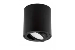 APPLIQUE DA MURO A FORMA DI TUBO BOLT NERO W1