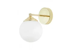 Applique dorata a sfera FINO W1