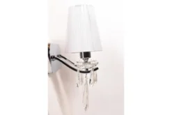 Applique lampada da parete Alessia W2 Bianco