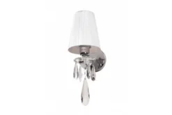 Applique lampada da parete Alessia W1 Bianco