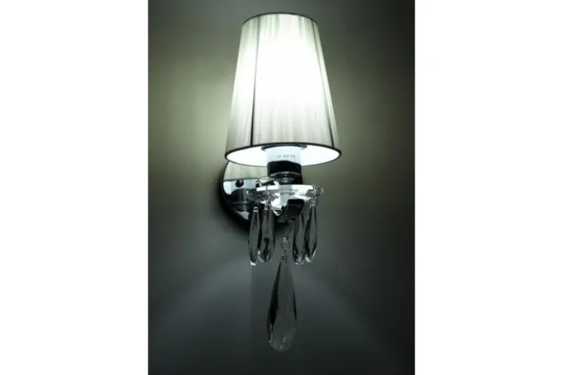 Applique lampada da parete Alessia W1 Bianco
