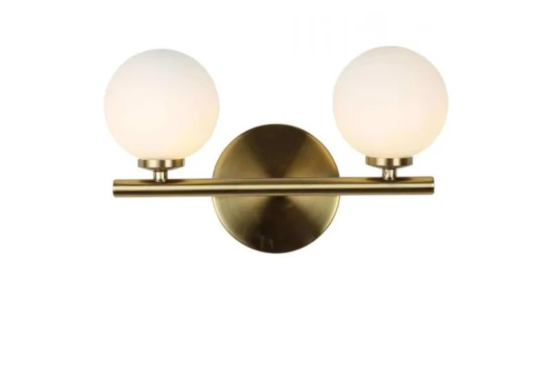 Applique lampada da parete di design colore ottone MARSIADA W2