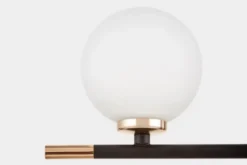 Applique lampada da parete di design MARSIADA NEO Nero Oro