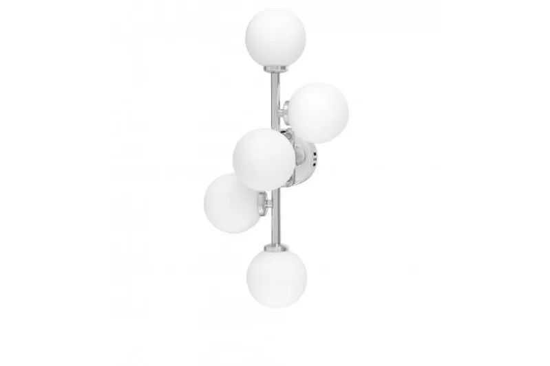 Applique lampada da parete di design MARSIADA W5 Cromato