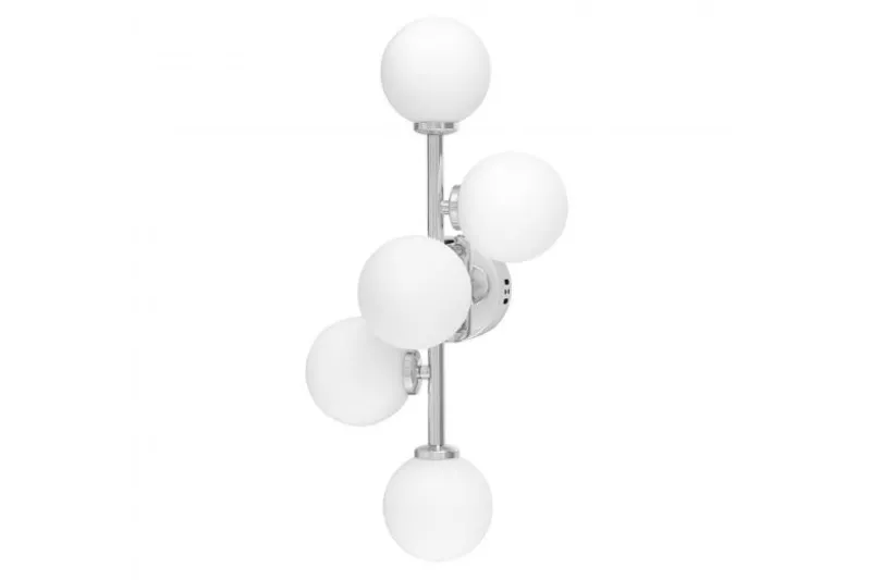 Applique lampada da parete di design MARSIADA W5 Cromato