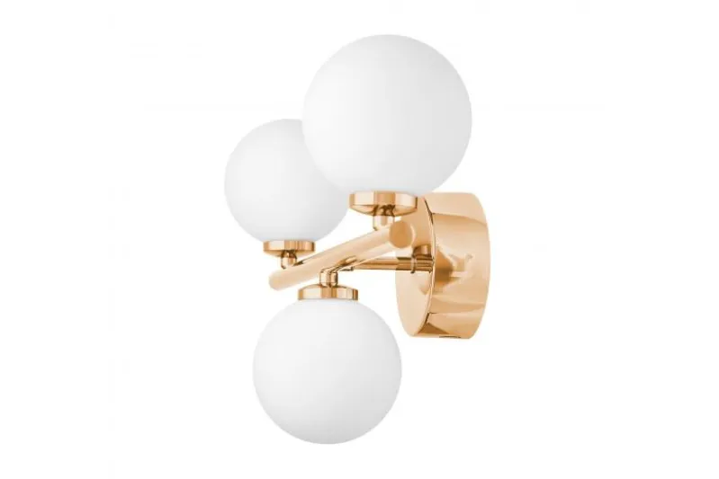 Applique lampada da parete di design MARSIADA W3 Oro