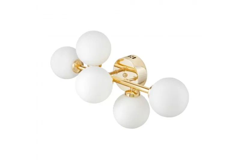 Applique lampada da parete di design MARSIADA W5 Oro caldo