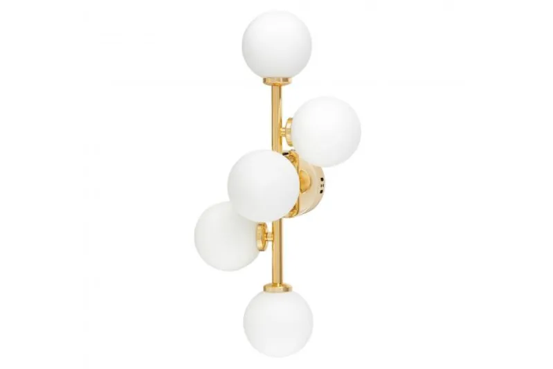 Applique lampada da parete di design MARSIADA W5 Oro caldo