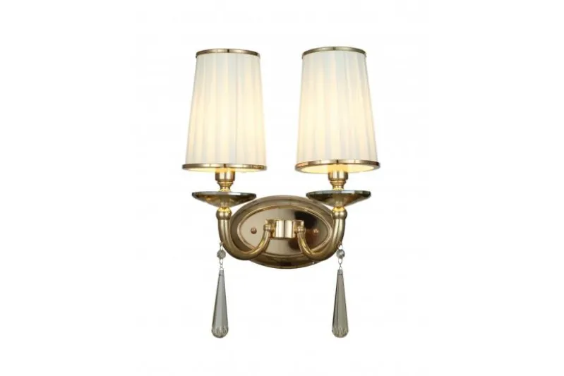 Applique lampada da parete FABIONE W2 Oro