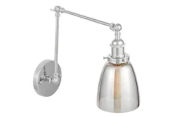 Applique lampada da parete FABI PRO GRIGIO W2
