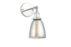 Applique lampada da parete Fabi W1 cromo
