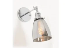 Applique lampada da parete Fabi W1 cromo