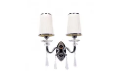 Applique lampada da parete Federrica W2 Bianco