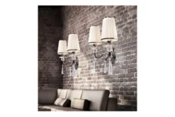 Applique lampada da parete Federrica W2 Bianco