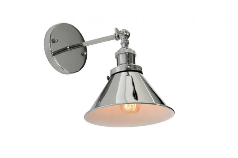Applique lampada da parete GUBI W1 Cromato