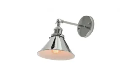 Applique lampada da parete GUBI W1 Cromato