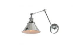 Applique lampada da parete GUBI W2 Cromato