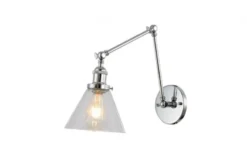 Applique lampada da parete in vetro Nubi PRO W2