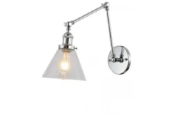 Applique lampada da parete in vetro Nubi PRO W2