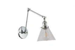 Applique lampada da parete in vetro Nubi PRO W2