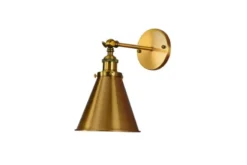 Applique lampada da parete RUBI W1 Ottone