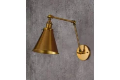Applique lampada da parete RUBI W2 Ottone