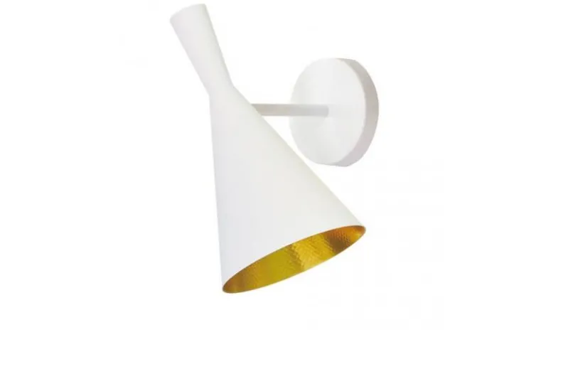 Applique lampada da parete stile industriale Foggi W1 Bianco