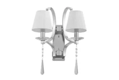 Applique lampada da parete VENISIA W2 Argento