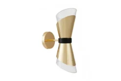 Applique moderna a clessidra oro FABRO W2