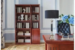 Armadio 3 ante per ufficio o studio in stile classico PRESTIGE C630C