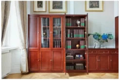 Armadio 2 ante per ufficio o studio in stile classico PRESTIGE C620A
