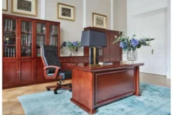 Armadio 2 ante per ufficio o studio in stile classico PRESTIGE C620B