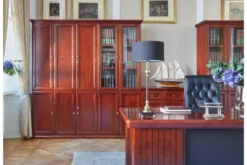 Armadio 3 ante per ufficio o studio in stile classico PRESTIGE C730B