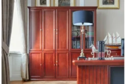 Armadio 3 ante per ufficio o studio in stile classico PRESTIGE C730B