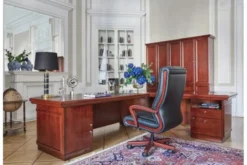 Armadio 3 ante per ufficio o studio in stile classico PRESTIGE C730B
