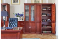 Armadio 2 ante per ufficio stile classico PRESTIGE C720B