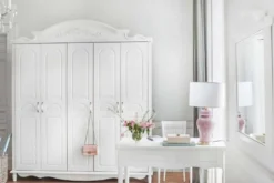 Armadio 5 ante Princess 893 colore Bianco