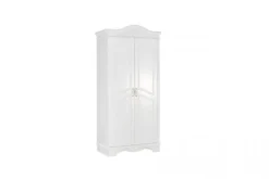 Armadio provenzale 2 ante legno bianco Princess 806B