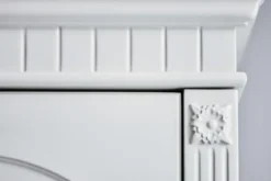 Armadio stile provenzale 3 ante legno bianco Princess 806