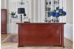 Bancone reception con scrivania classico 190 cm PRESTIGE D510