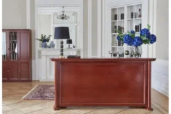 Bancone reception con scrivania classico 190 cm PRESTIGE D510