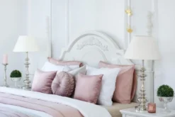 Camera da letto provenzale completa con letto 180 x 200 Princess 805
