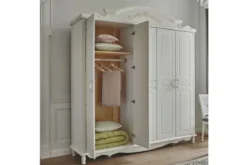 Camera da letto provenzale completa con letto 180 x 200 Princess 805