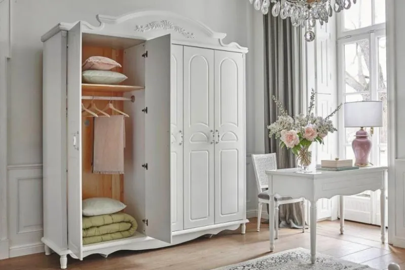 Camera matrimoniale provenzale con letto 160x200 Princess 886