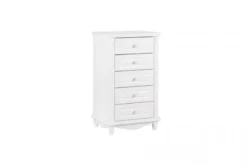 Cassettiera con 5 cassetti Princess 816 colore Bianco