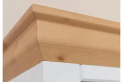 Cassettiera da ingresso legno massello di pino shabby country