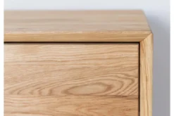 Cassettiera in rovere massello naturale oliato design moderno